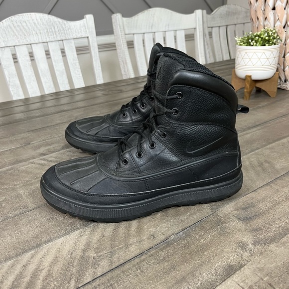 Nike Other - Nike Woodside 2 Triple Black Boots Sz 10.5